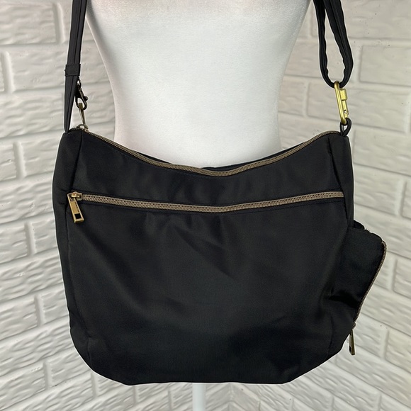 Travelon Black Women's Shoulder Bag - Picture 6 of 16